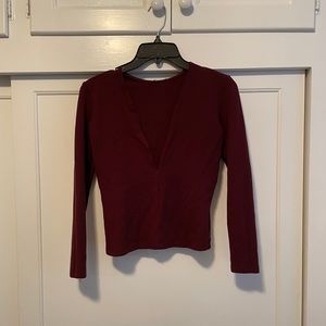 American Apparel Long sleeve blouse